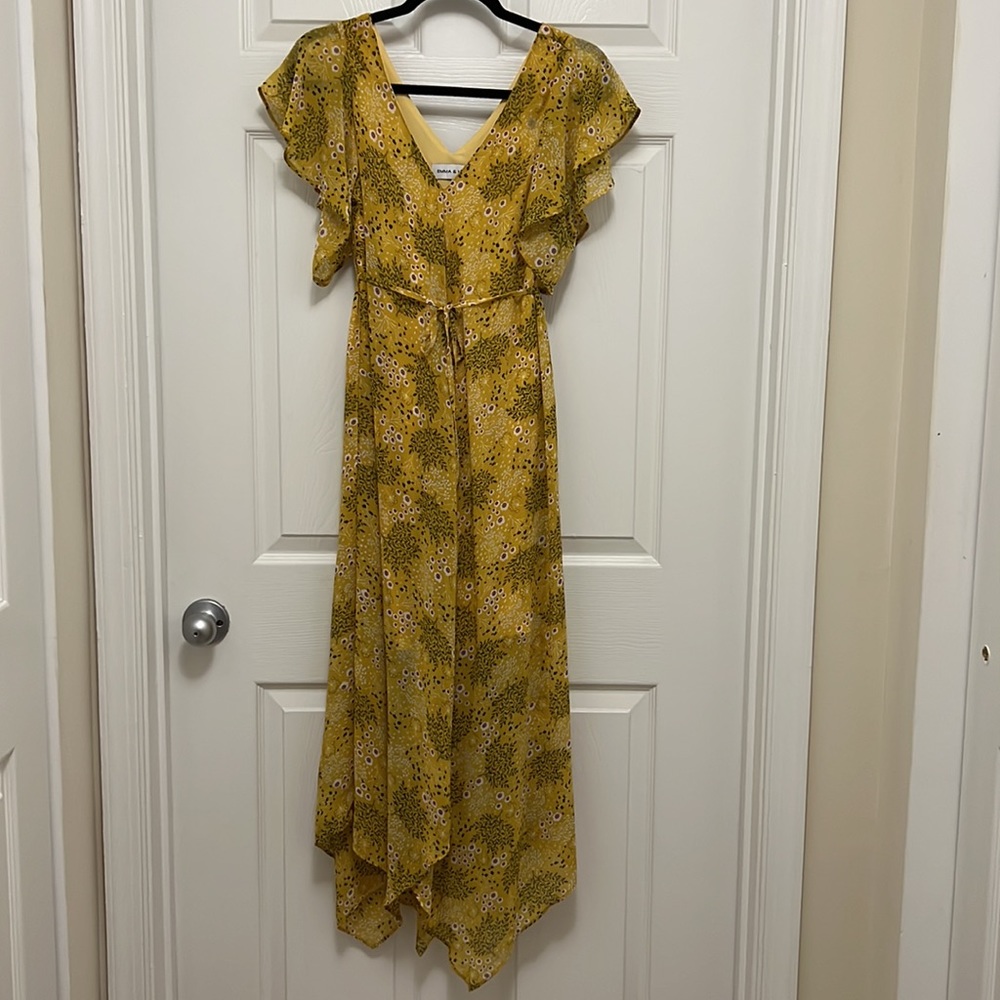 Emma & Michele Yellow Maxi Dress